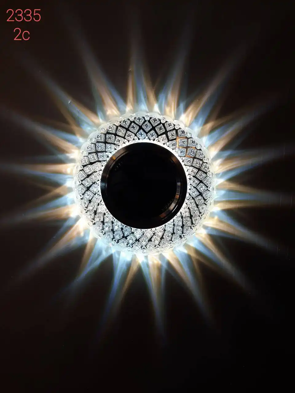 IMG_20230225_113707_179 هالوژن قاب کریستال ۳وات کد 2335-2c