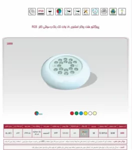 پروکتور روکار 18 وات