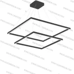 لوستر مدرن مربع 2 حلقه