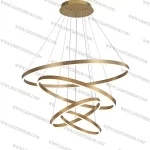 لوستر مدرن دایره 4 حلقه