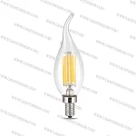 لامپ اشکی لوستری فیلامنتی 4 وات