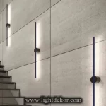 لوستر مدرن خطی دیواری لایت دکور