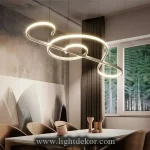 لوستر مدرن طرح موسیقی لایت دکور