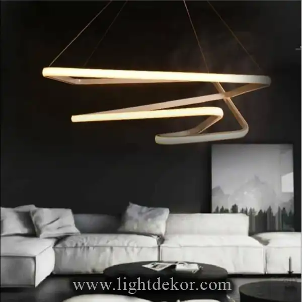 peyvaste لوستر مدرن پیوسته لایت دکور