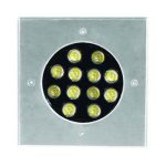 چراغ دفنی مربع 12 وات ای دی سی