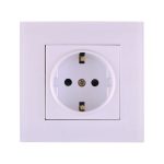 پریز ارت دار محافظ دار جهان الکتریک مدل کریستال