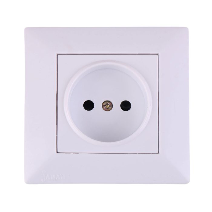 پریز سرامیکی محافظ دار جهان الکتریک مدل آیسان - Image 1