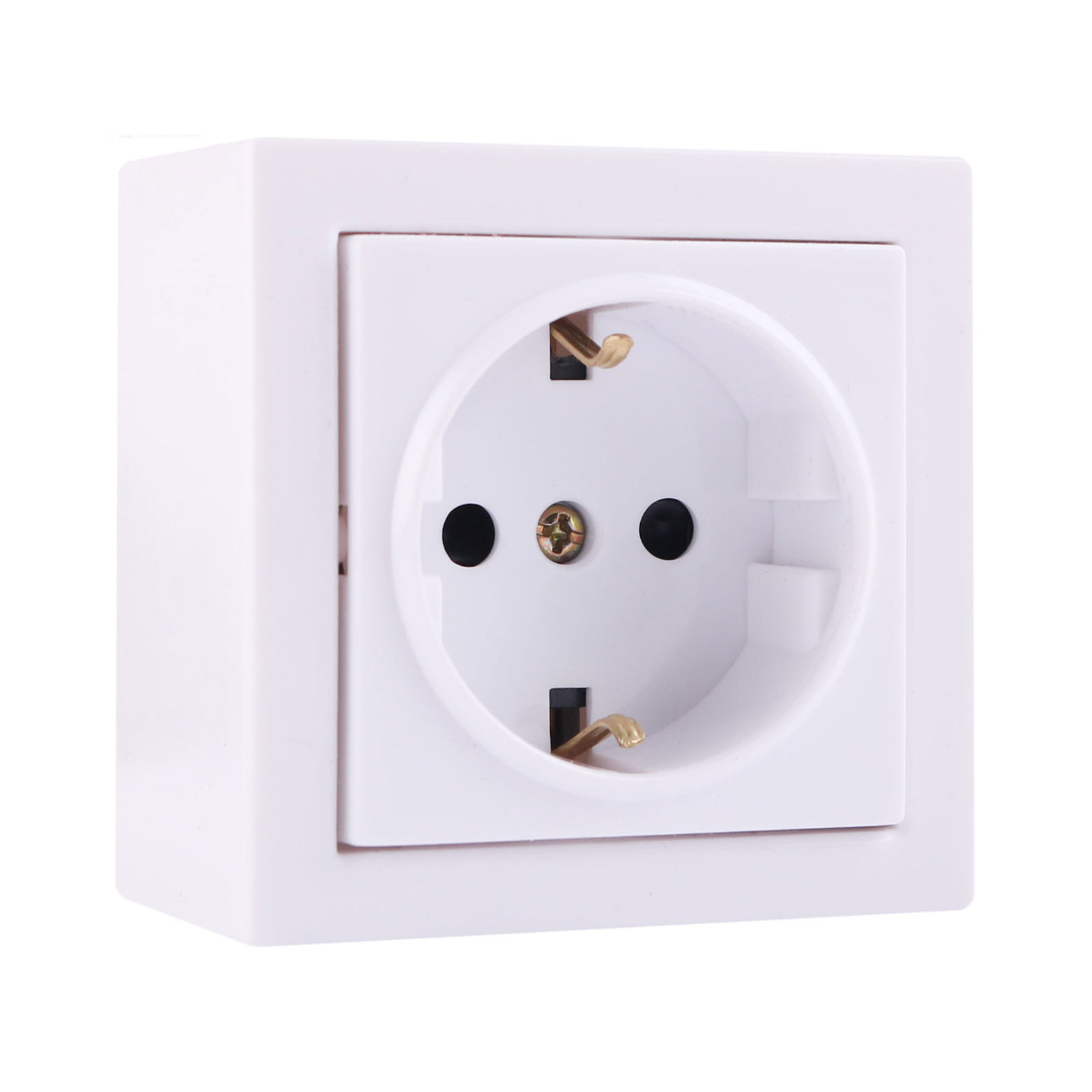 پریز ارت دار محافظ دار روکار جهان الکتریک مدل کارن پریز ارت دار محافظ دار روکار جهان الکتریک مدل کارن - Image 1