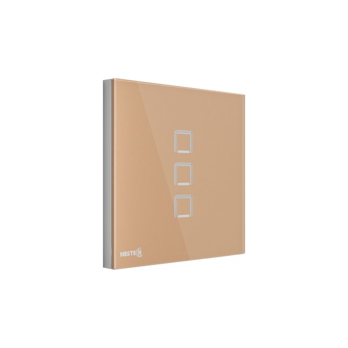 کلید لمسی سه پل هوشمند نستک - - Image 1