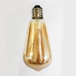 لامپ دکوراتیو 4 وات فیلامنتی گلابی قلبی