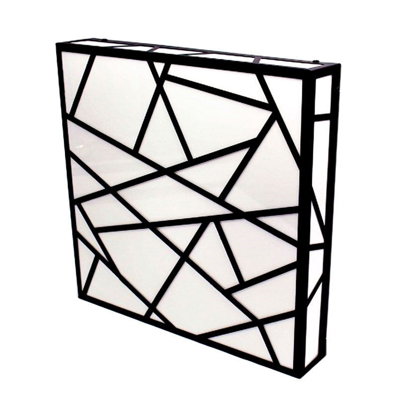 چراغ سقفی مدرن مربعی هاتو مدل مثلثی 5050T چراغ سقفی مدرن مربعی هاتو مدل مثلثی 5050T - Image 1