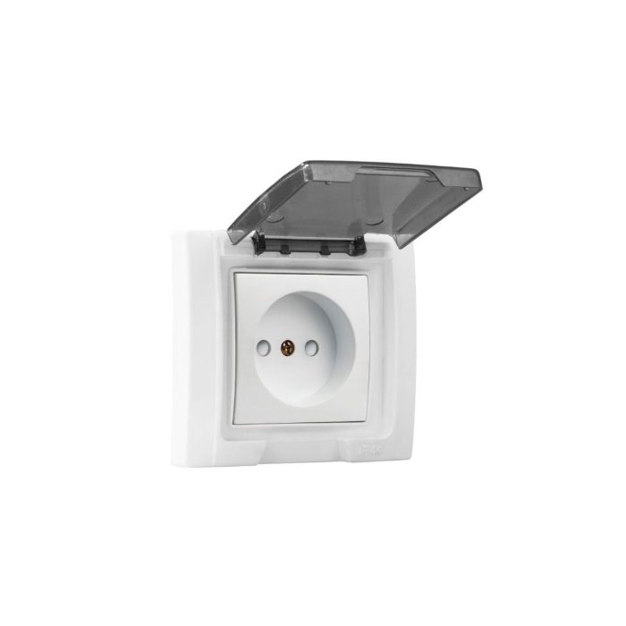 پریز بدون ارت توکار پارت الکتریک مدل آذین 7260 - Image 1