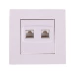 سوکت شبکه cat3+cat6 جهان الکتریک مدل کارن