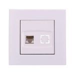 سوکت شبکه cat6 جهان الکتریک مدل کریستال