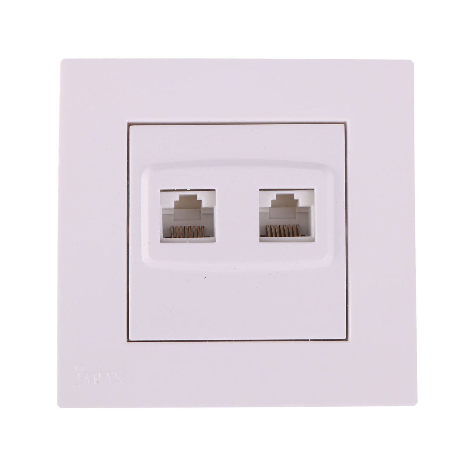 سوکت شبکه cat6+cat6 جهان الکتریک مدل کارن سوکت شبکه cat6+cat6 جهان الکتریک مدل کارن - Image 1