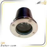 قاب-دفنی-گرد-لامپ-خور