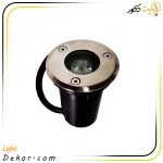 چراغ-دفنی-گرد-1-وات-انبه-ای