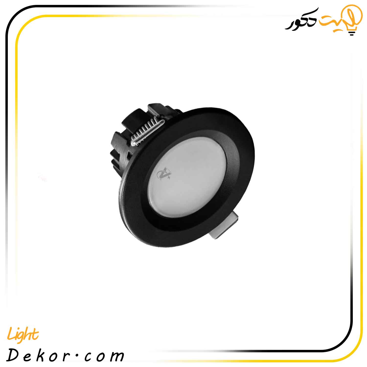 چراغ-سقفی-3.5-وات-بدنه-مشکی-آلتون-رای چراغ-سقفی-3.5-وات-بدنه-مشکی-آلتون-رای