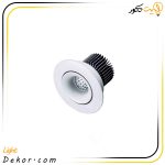 چراغ-سقفی-7-وات-توکار-متحرک-ای-دی-سی