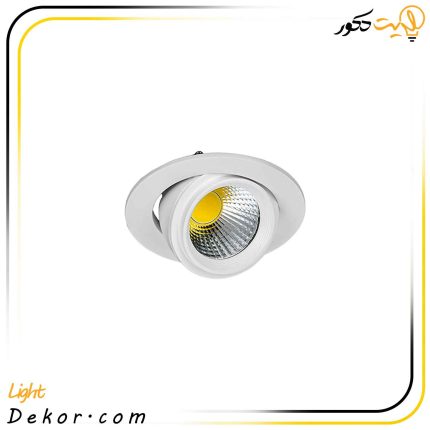 چراغ-سقفی-7-وات-توکار-پریسکوپی-ای-دی-سی