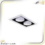 چراغ-سقفی-توکار-2-خانه-مدل-آدنا-مازی-نور