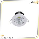 چراغ-سقفی-توکار-6-وات-COB