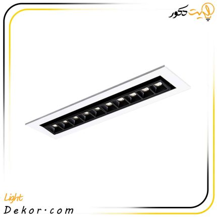 چراغ-سقفی-توکار-لومیلد-متحرک-مازی-نور-۲۴-وات