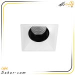 چراغ-سقفی-توکار-مربع-دانلایت-آرتمیس-مازی-نور