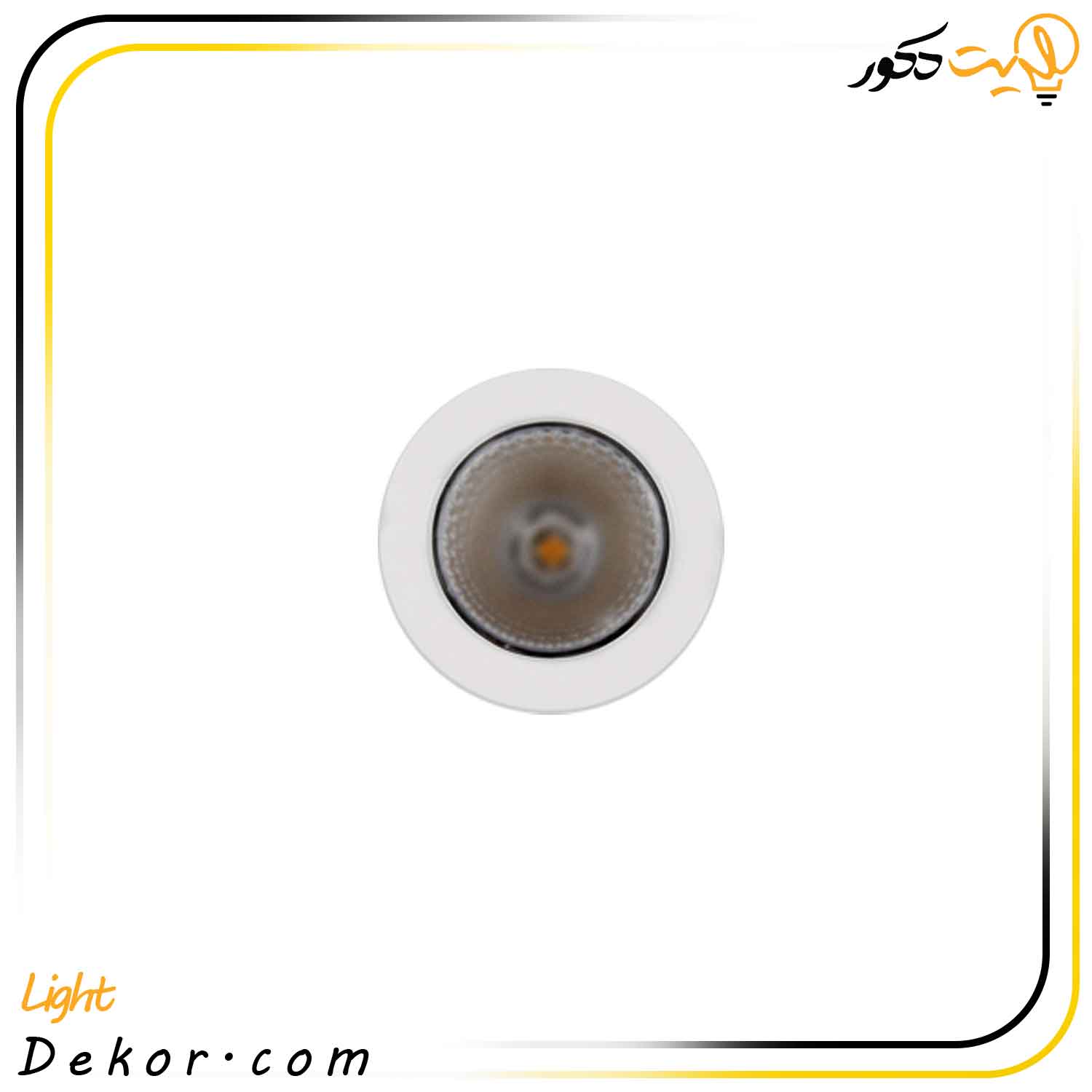 چراغ سقفی توکار گرد 6 وات مدل آریانا برند مازی نور چراغ سقفی توکار گرد 6 وات مدل آریانا برند مازی نور