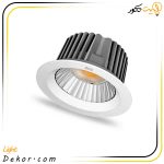 چراغ-سقفی-توکار-گرد-مدل-ایشاین-برند-ای-دی-سی