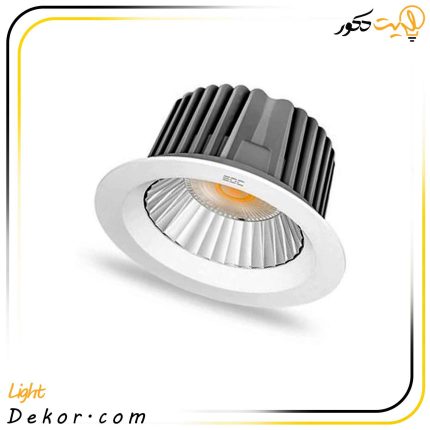 چراغ-سقفی-توکار-گرد-مدل-ایشاین-برند-ای-دی-سی