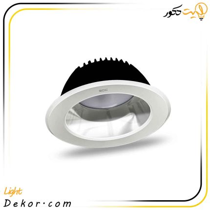 چراغ-سقفی-توکار-گرد-مدل-ایچار-برند-ای-دی-سی