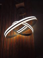 لوستر مدرن گرد ٣ حالته