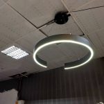 لوستر مدرن نيم گرد لئون