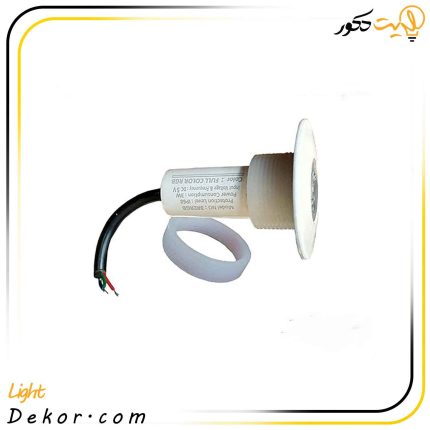 چراغ-استخری-2-وات-توکار-تک-رنگ-پیچی-مخصوص-وان-و-جکوزی-برند-ایمکس