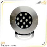 چراغ-استخری-آبنما-پایه-داری-24وات-تک-رنگ--فول-کالر-برند-استیل-یمکس