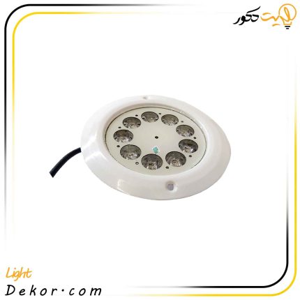 چراغ-استخری-توکار-9-وات-تک-رنگ-گرد-مدل-9rem-برنذ-ایمکس
