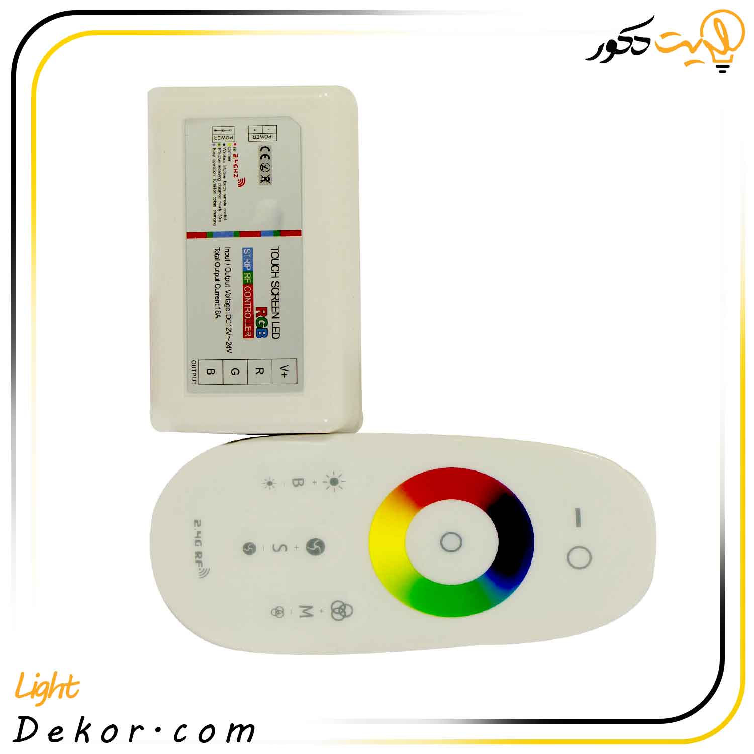کنترلر-RGB-رنگی-وایرلس-بی-سیم-18-آمپر-وارداتی-ایمکس کنترلر-RGB-رنگی-وایرلس-بی-سیم-18-آمپر-وارداتی-ایمکس