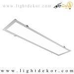 پنل-30-در-120-توکار-الگانس-دیفیوز-شفاف-فنر-دار-مازی-نور