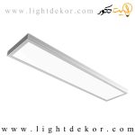 پنل-30-در-120-روکار-الگانس-دیفیوزر-شفاف-مازی-نور