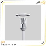 چراغ-پارکی-لامپ-خور-تولیپ-حباب-شفاف-مازینور