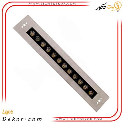پروژکتور-توکار-استخری-مستطیل-استیل-تک-رنگ-12-وات-آرتاب-مدل-LPS-12T