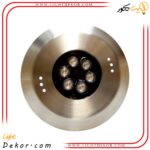 چراغ-استخری-فلت-روکار-استیل-ضخیم-ضد-اسید-12-وات-کد-12SR