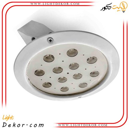 چراغ-توکار-استخری-تک-رنگ-12-وات-آرتاب-مدل-LP-12B