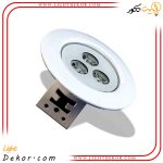 چراغ-توکار-استخری-تک-رنگ-3-وات-12-ولت-مدل-3RE