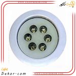 چراغ-توکار-استخری-تک-رنگ-6-وات-آرتاب-مدل-LP-6B