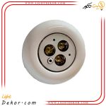 چراغ-روکار-استخری-فلت-3-وات-رنگ-کوره-ای