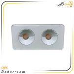 چراغ-سقفی-توکار-2-شعله-20-وات-تات-نور