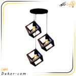 چراغ-آویز-کاسه-ای-تزیینی-کد-117-سه-شعله-مشکی