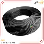 کابل-تلفن-۲-زوج-تخت-ایرانتل-۱۰۰-یاردی-مشکی